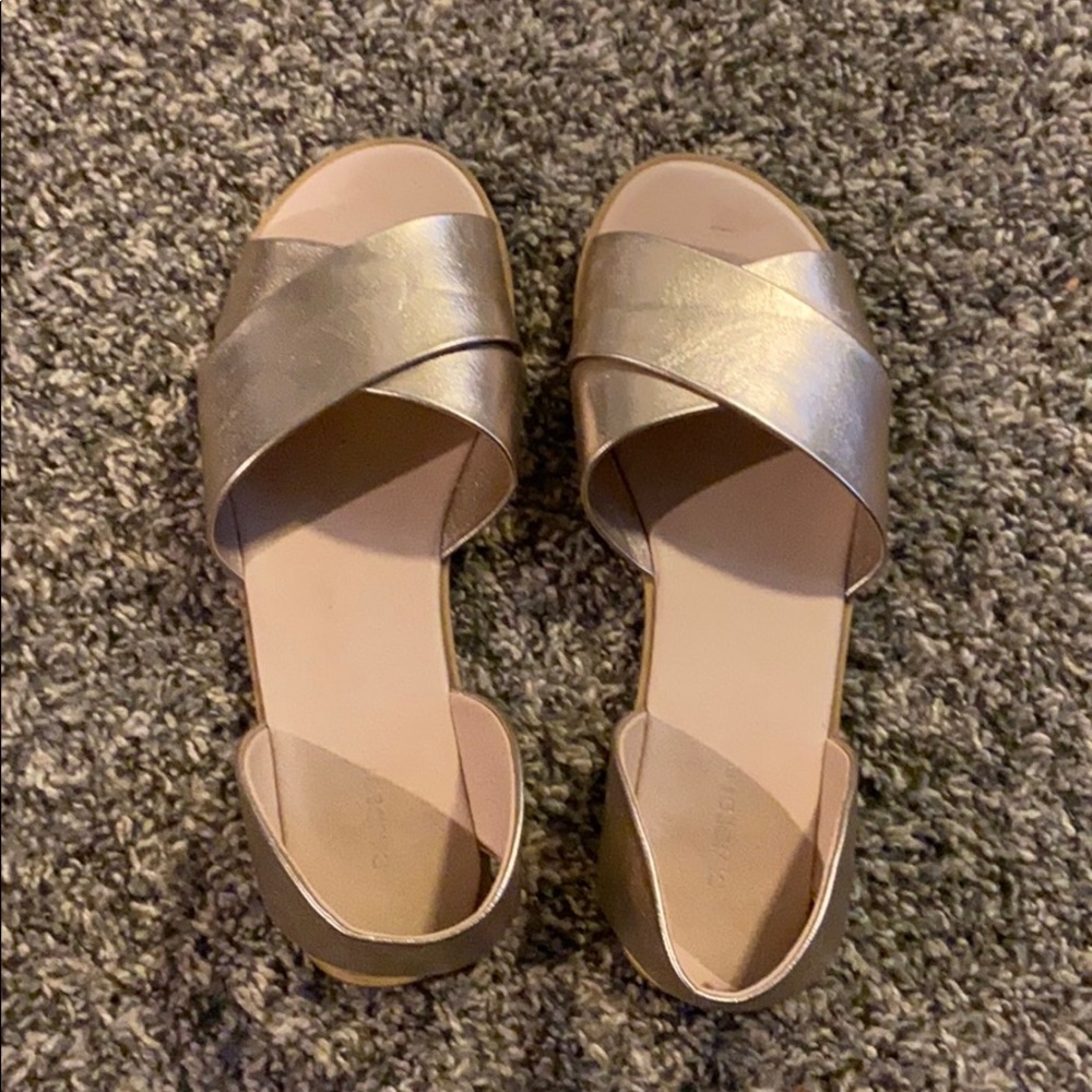 Gold Sandals